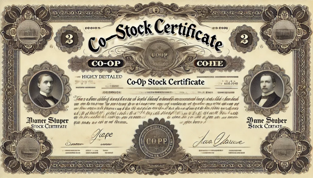 The Legal Significance of a Co-op Stock Certificate